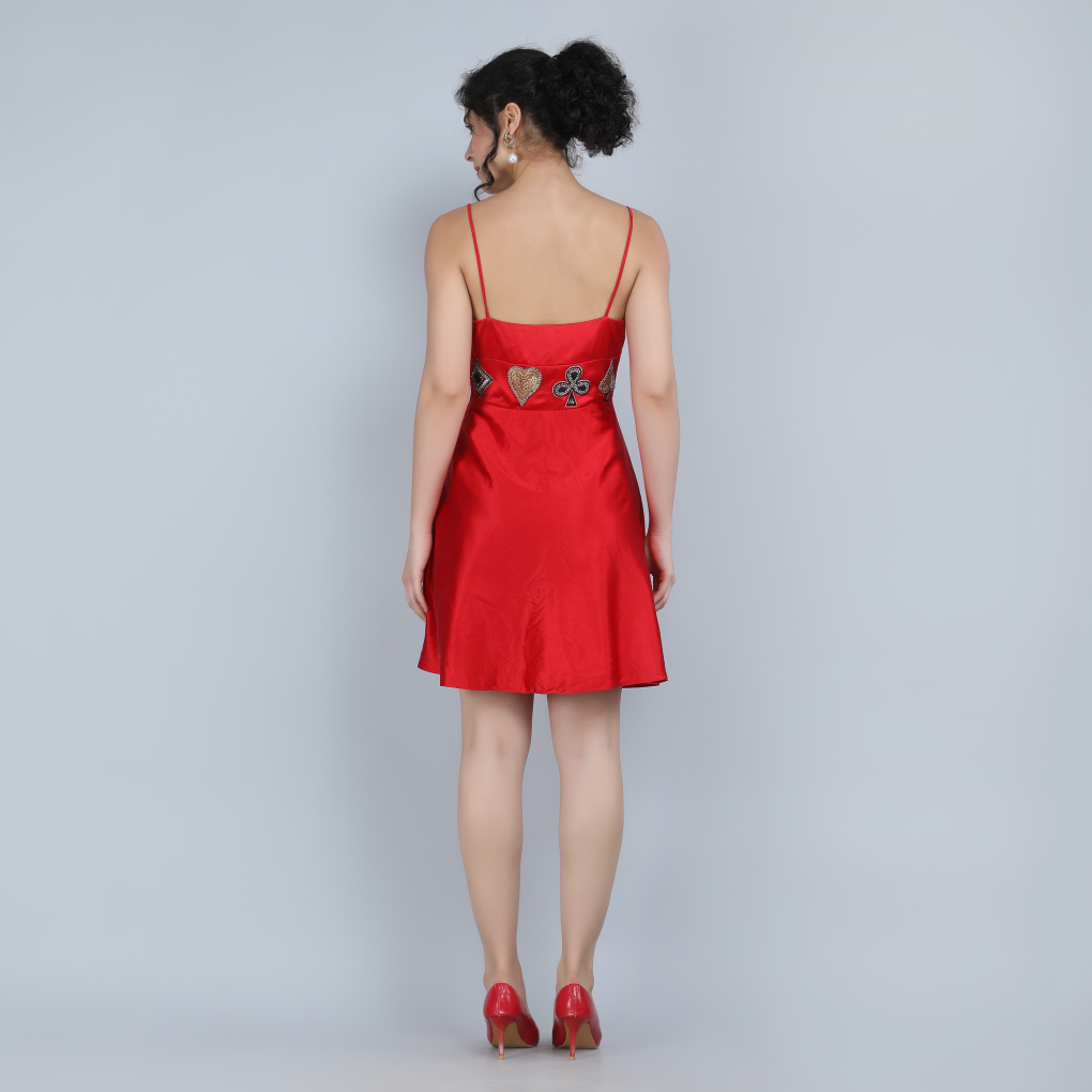 CRIMSON ACE DRESS