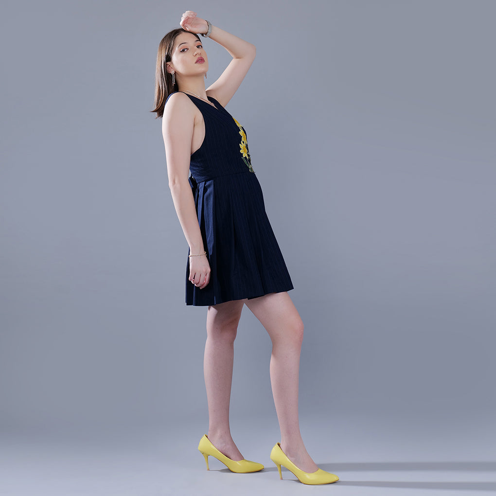 SAPPHIRE DAFFODIL DRESS